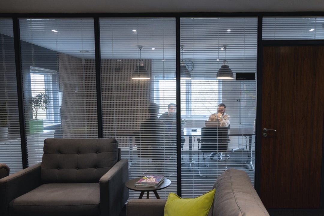 The Boardroom Space in use.