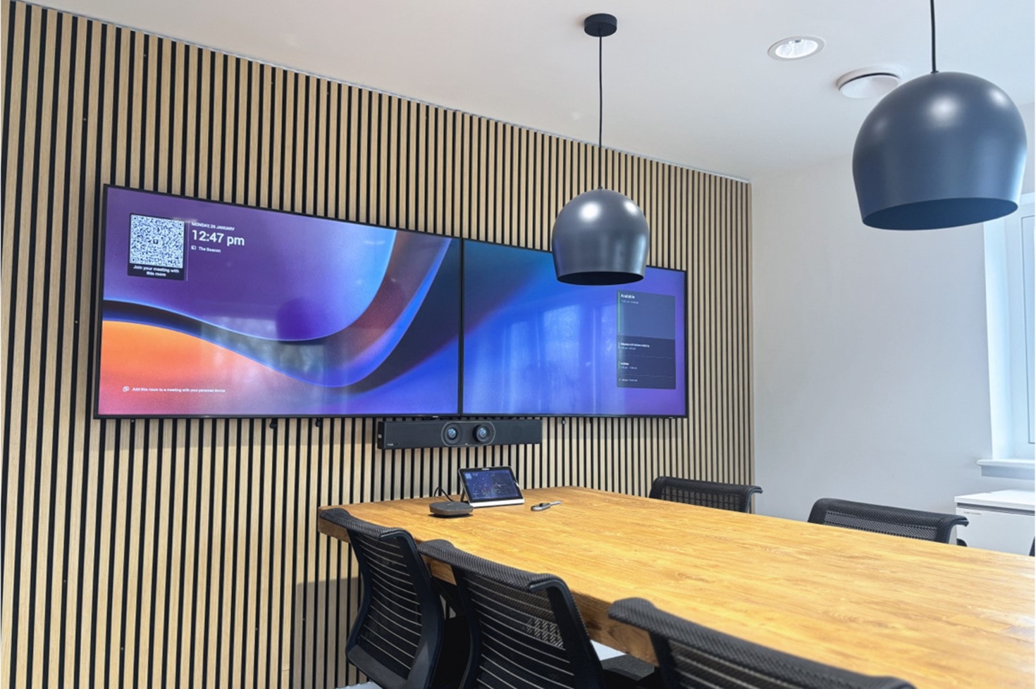 The Boardroom Space.